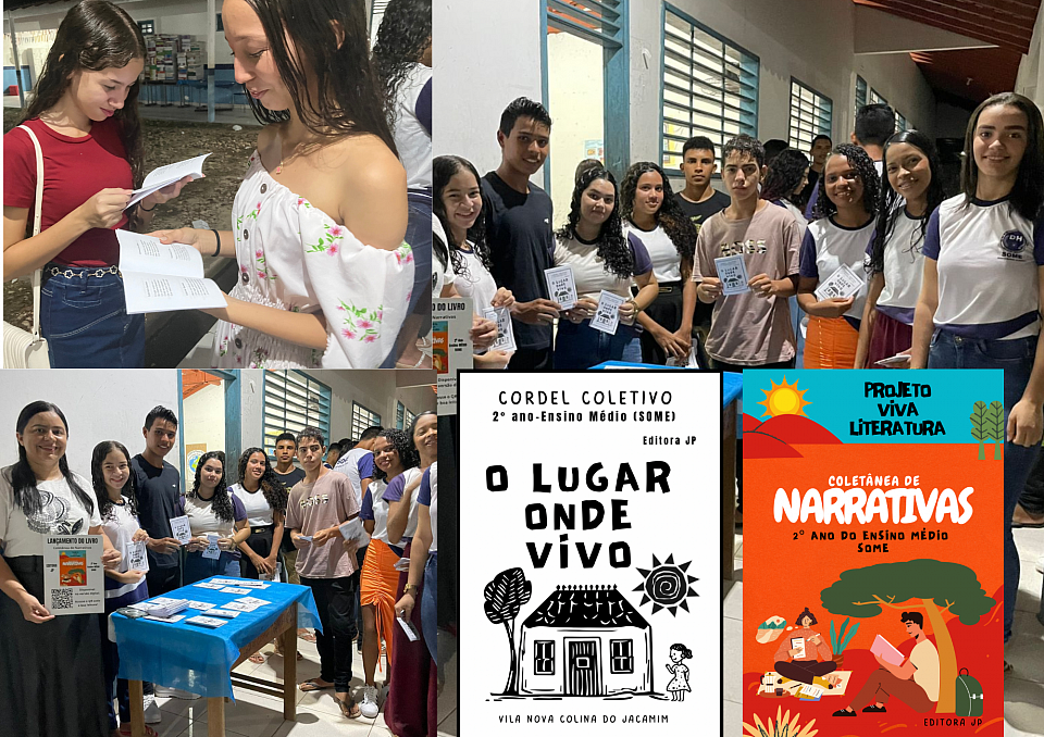 Produção Literária: Narrativas e Cordéis com o tema  ”O Lugar onde Vivo”