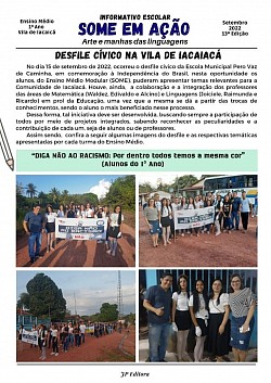 Desfile cívico no Iacaiacá