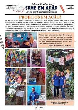 Culminância do projeto Feira do Protagonismo Juvenil - Vila Iacaiacá